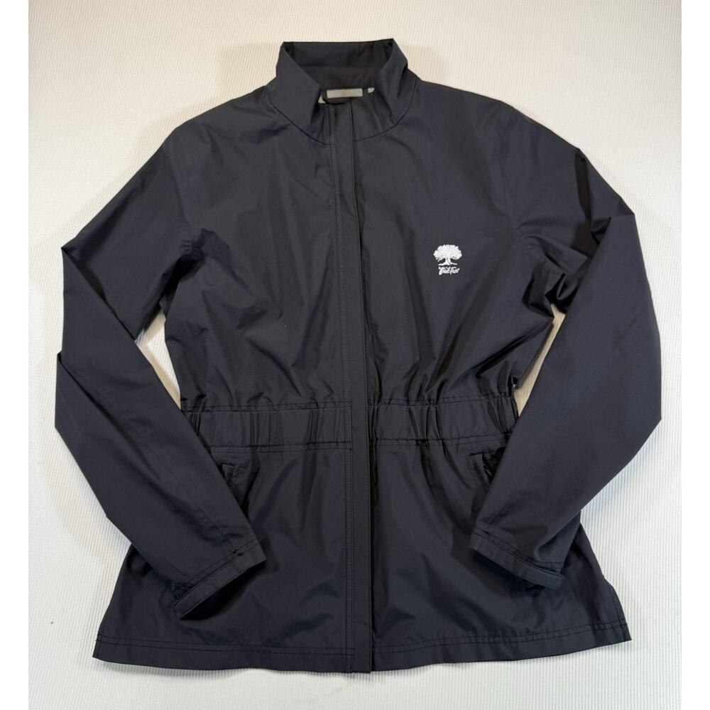 FootJoy HydroLite Rain Jacket Women’s Medium Black Oak Tree Golf Waterproof